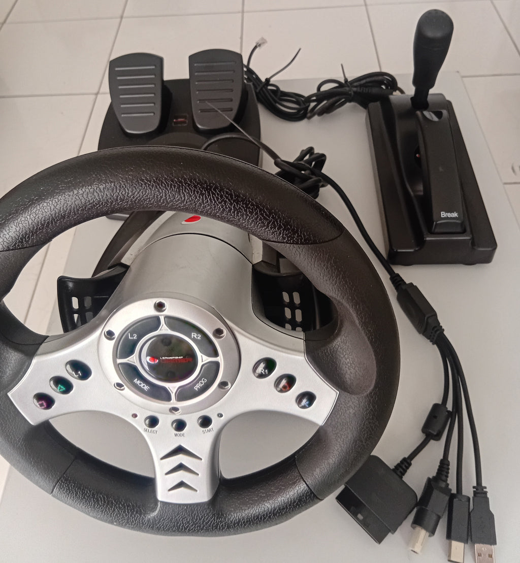 Volante Leadership Gamer Gamer Pc, Playstation 2 E 3