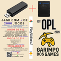 KIT OPL para PlayStation 2 FAT bloqueado QUALQUER MODELO