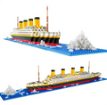 Blocos De Montar Navio Titanic 1878 Peças Cruzeiro